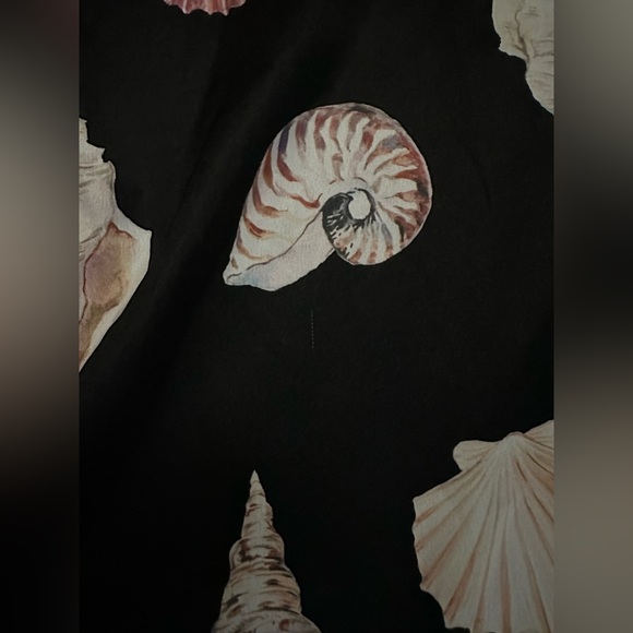 Show Me Your MuMu Black Mini Dress with Pink and White Shells - Picture 9 of 10